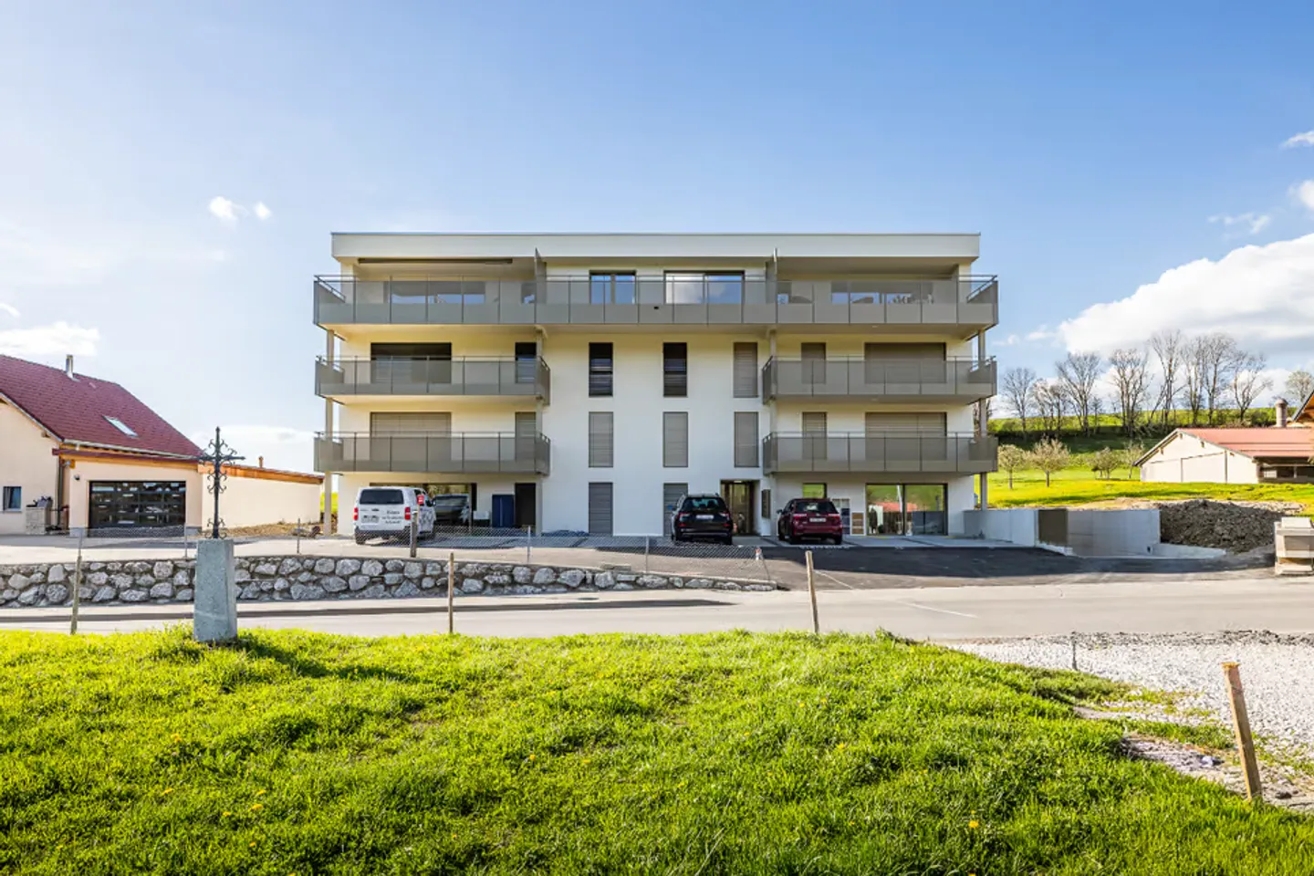 Ihre neue Adresse in Porsel: ungehinderte Aussicht und nachhaltiger Komfort - Foto 3 von 13
