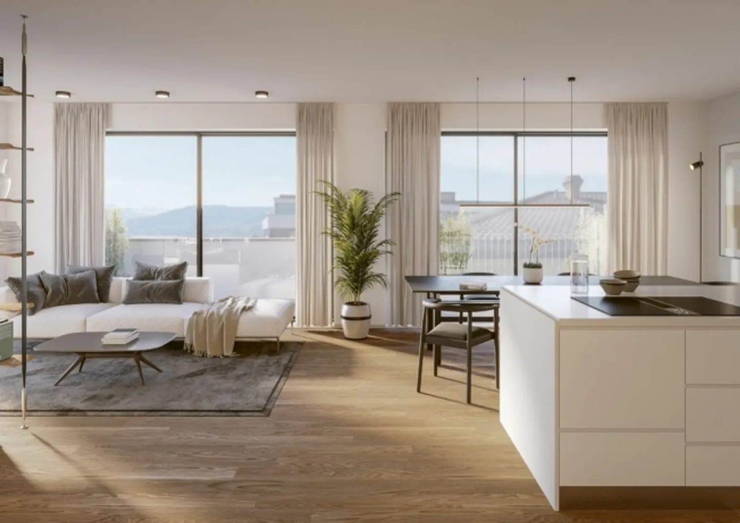 4.5-room penthouse apartment in the center of Rapperswil - Photo 1 of 3