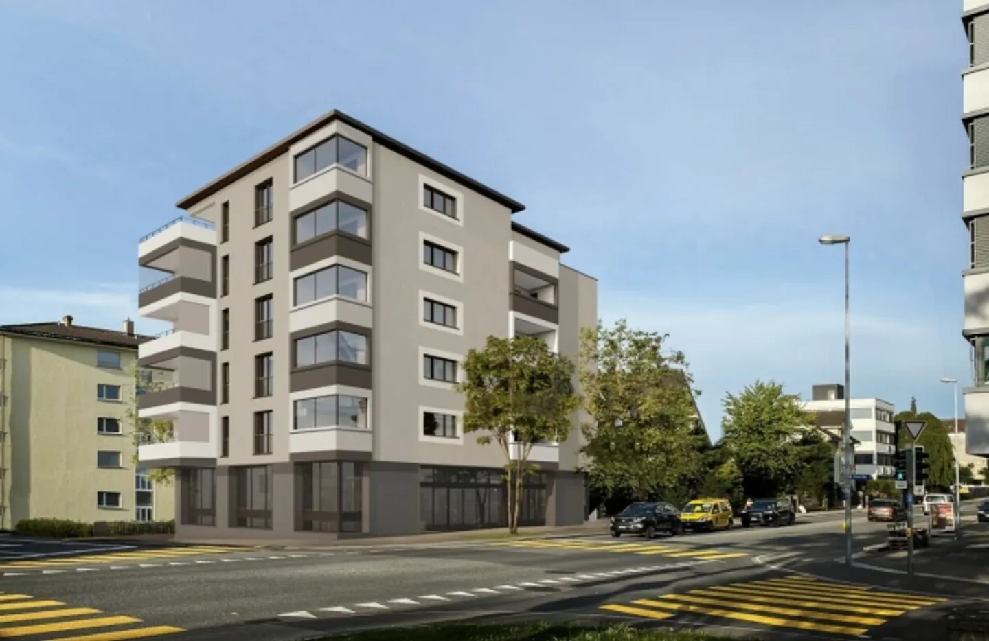 4.5-room penthouse apartment in the center of Rapperswil - Photo 2 of 3