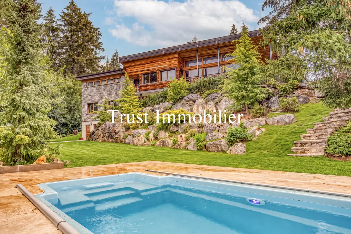 6028. Chalet de charme Lens-Crans - Foto 1 von 13