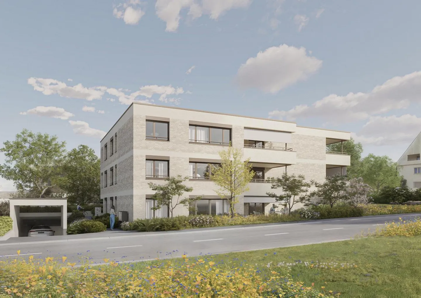 Modernes Apartment mit Garten - Foto 1 von 11