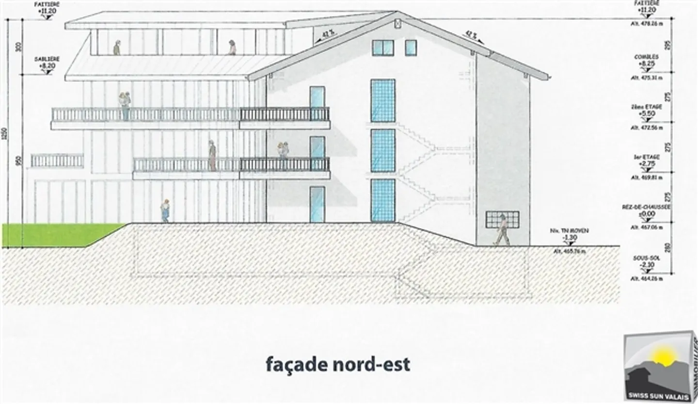 «Saillon. Sono "LA MIA LUNA DI MIELE" appartamento attraversante al piano terra con prato 3.5 locali di 115 m2 - Foto 18 di 20