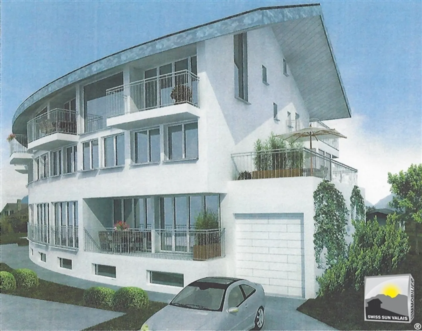 «Saillon. Sono "LA MIA LUNA DI MIELE" appartamento attraversante al piano terra con prato 3.5 locali di 115 m2 - Foto 20 di 20