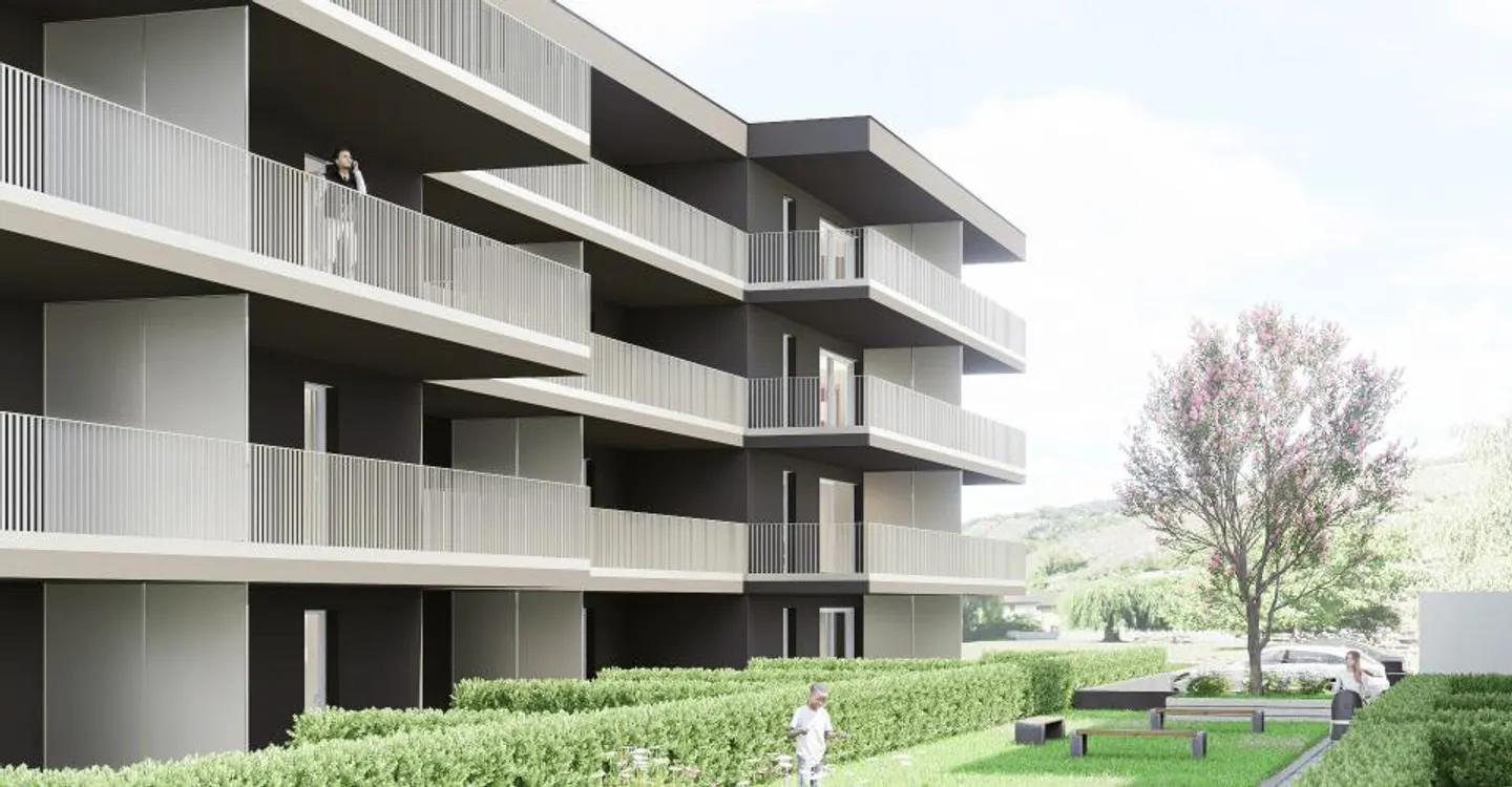 2.5-room apartment on the ground floor with garden - lot 46 STEG in Steg - Photo 5 of 5