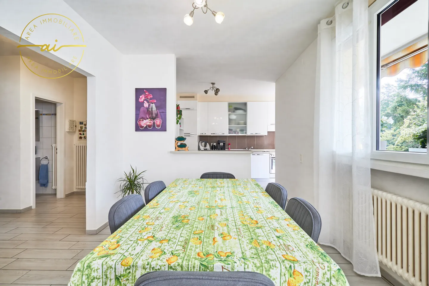 APPARTEMENT 4.5 PIÈCES DANS LE VERT À LIGORNETTO - Photo 4 sur 13