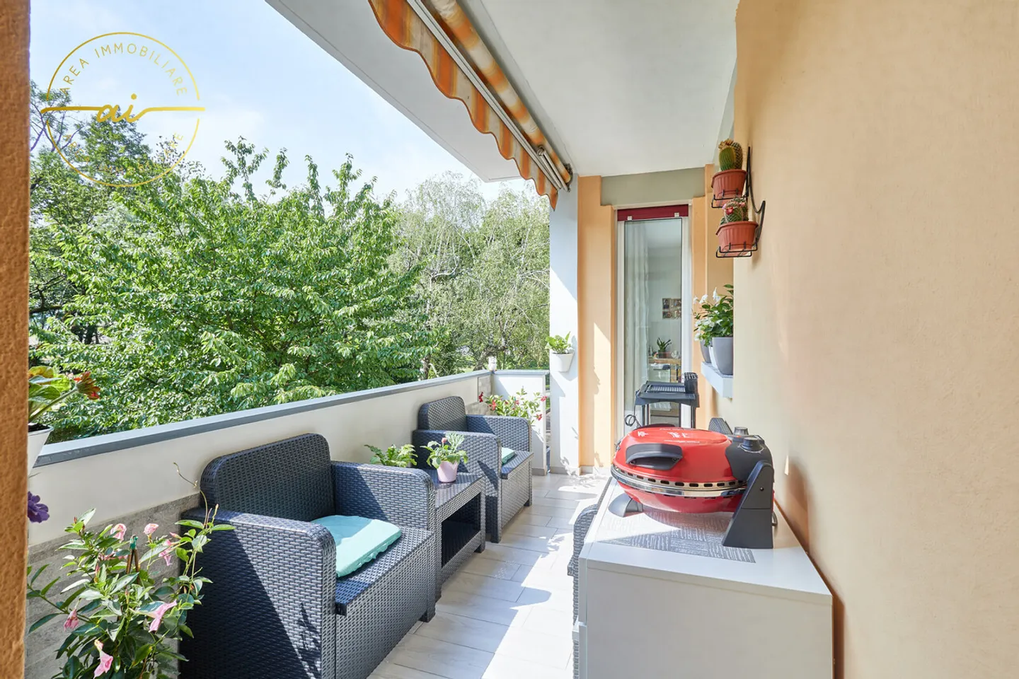APPARTEMENT 4.5 PIÈCES DANS LE VERT À LIGORNETTO - Photo 9 sur 13