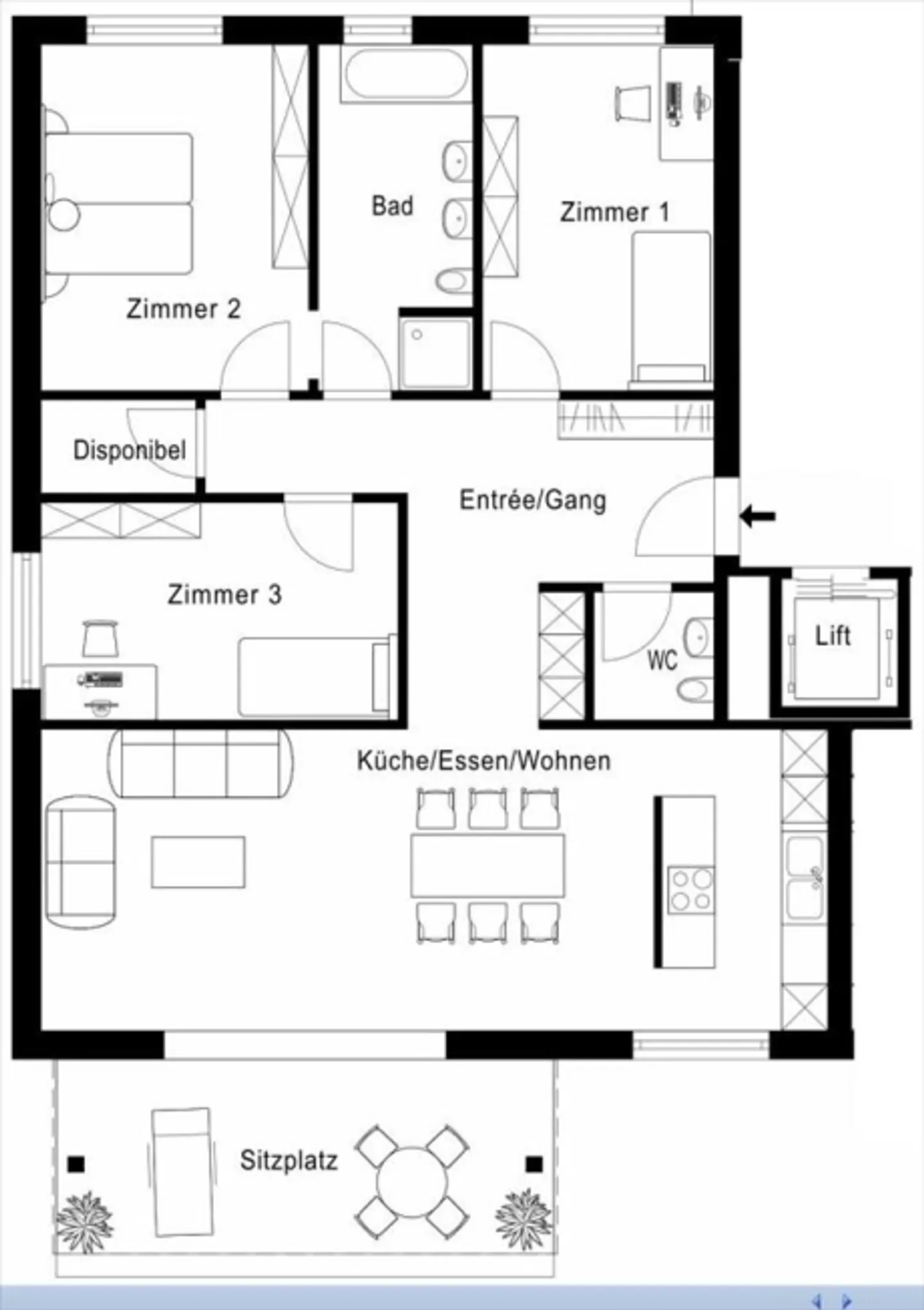 «Wohlfühlwohnung in ruhiger Umgebung!» - Foto 8 von 8