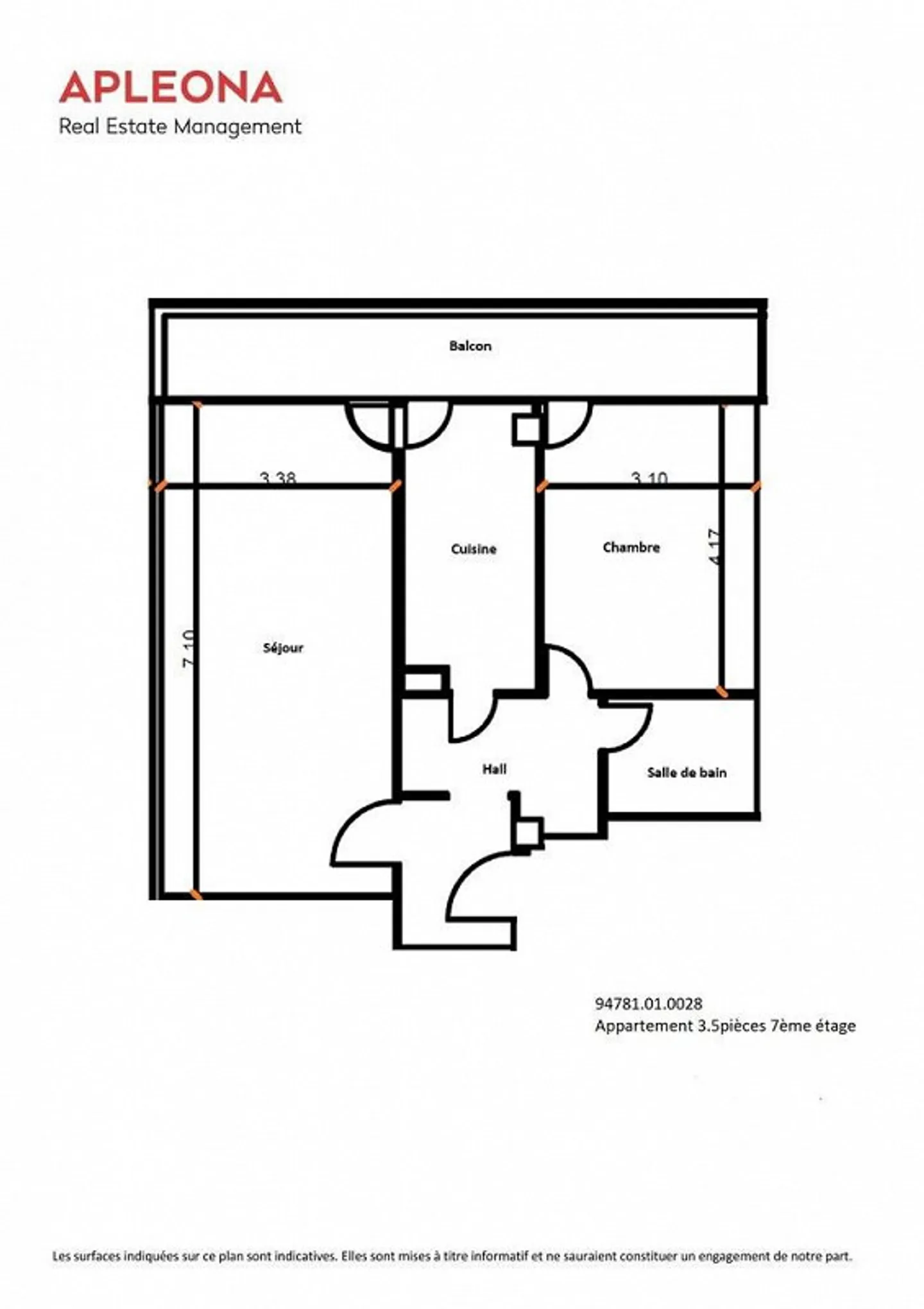 Geräumige Wohnung in Servette - Foto 9 von 9