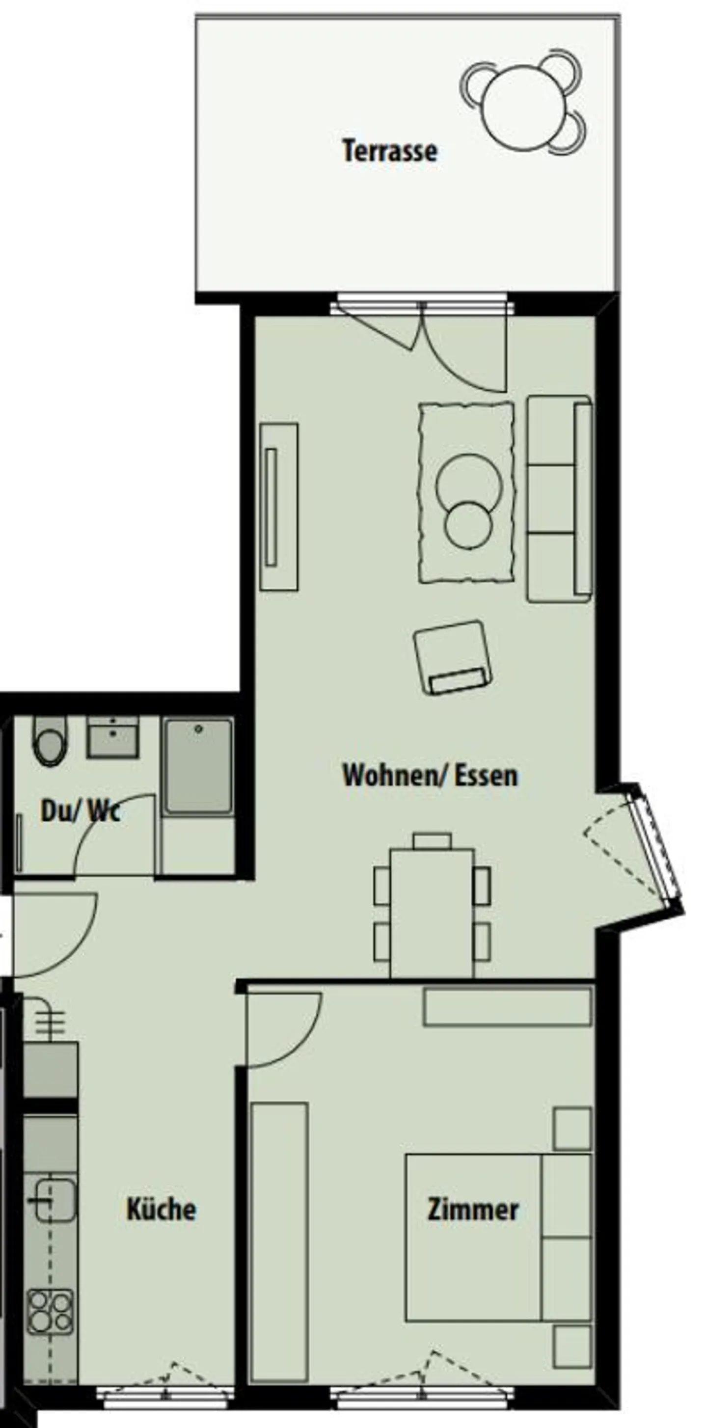 Moderne Wohnung in St. Gallen - Foto 7 von 8