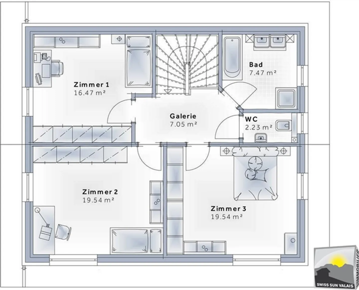 WALLIS / I am "ROSALIA" very beautiful villa to build 5.5 pieces of 156 m² for sale - Photo 7 of 11