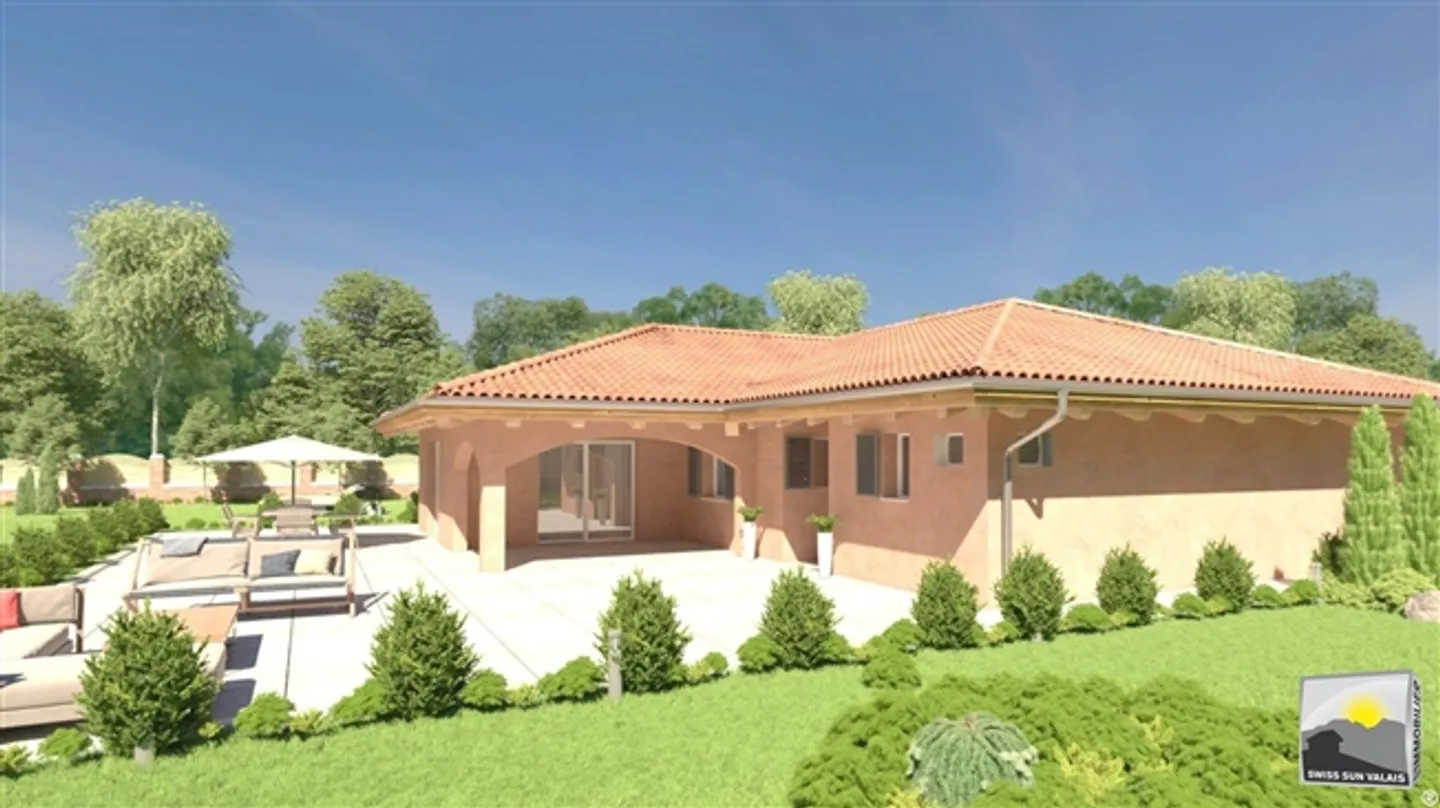 VALAIS / I am "PROVENCALE" Beautiful Villa ON ONE LEVEL, to build 4.5 rooms of 163 m² for sale - Photo 15 of 15