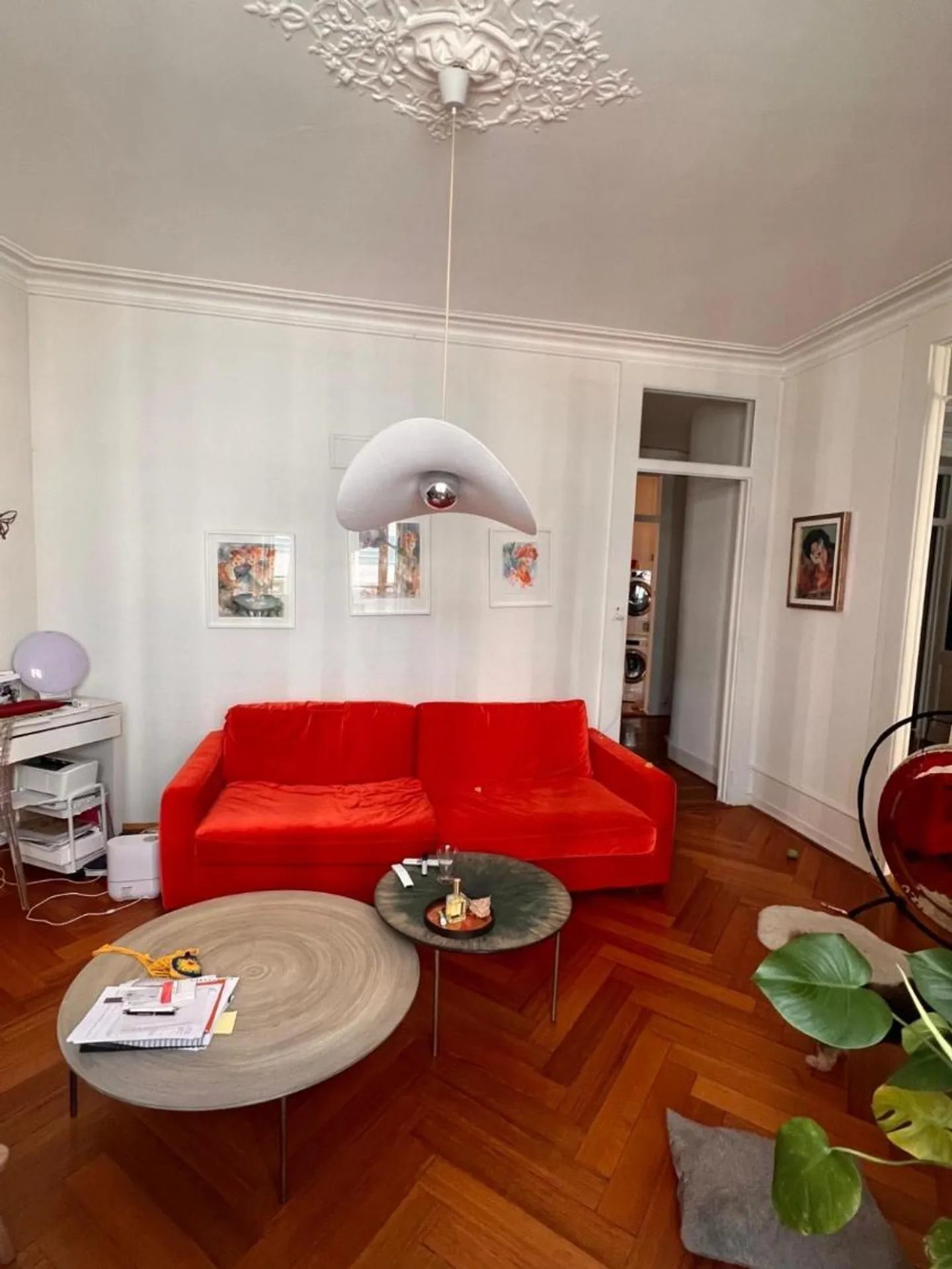 Charmant Appartement 5 pièces au cœur d'Eaux-Vives - Photo 2 sur 3
