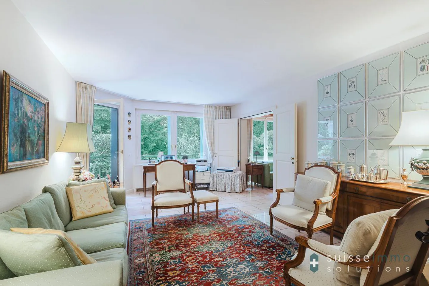 Edles 4,5-Zimmer-Wohnung im Franklin University Park - Foto 3 von 12