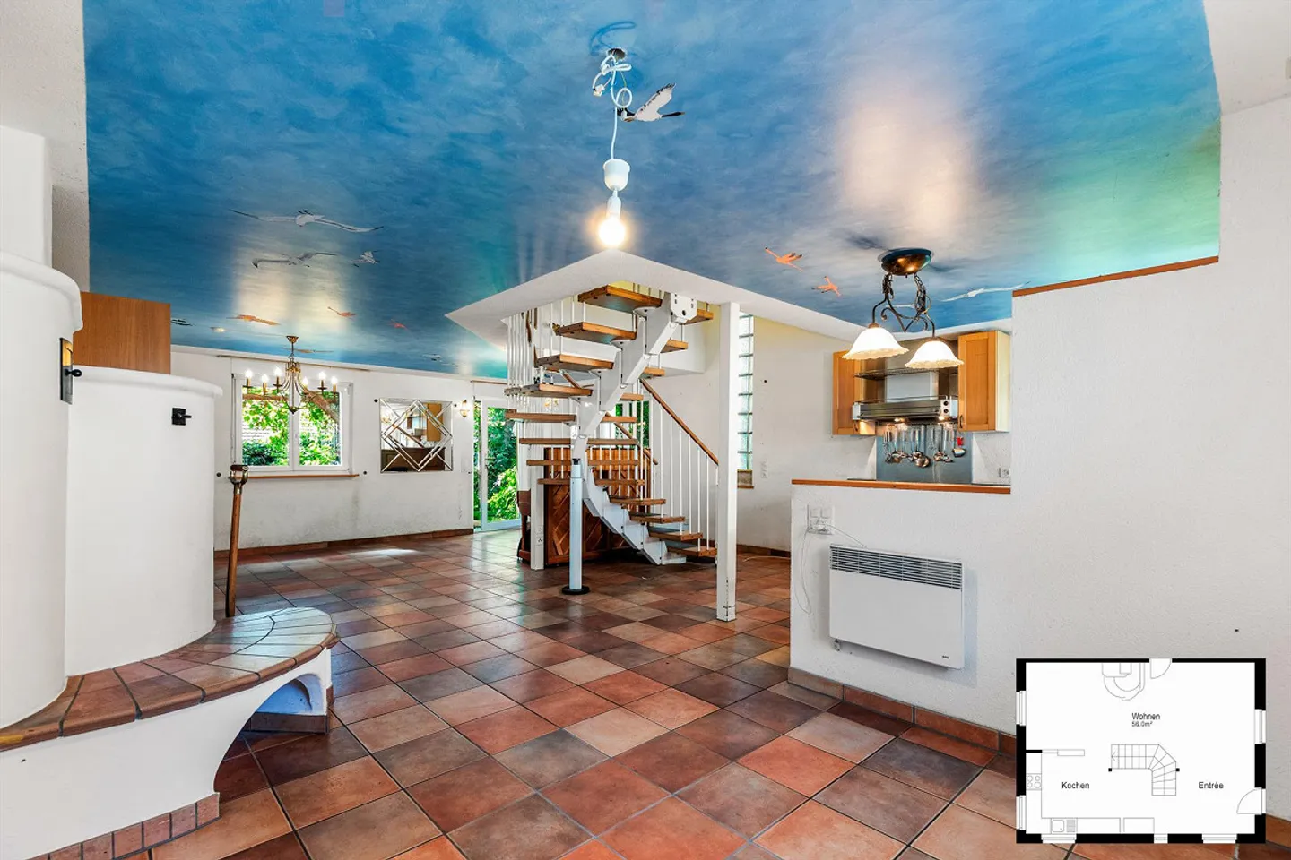 Charmantes Haus mit Scheune und Garten - Foto 13 von 24