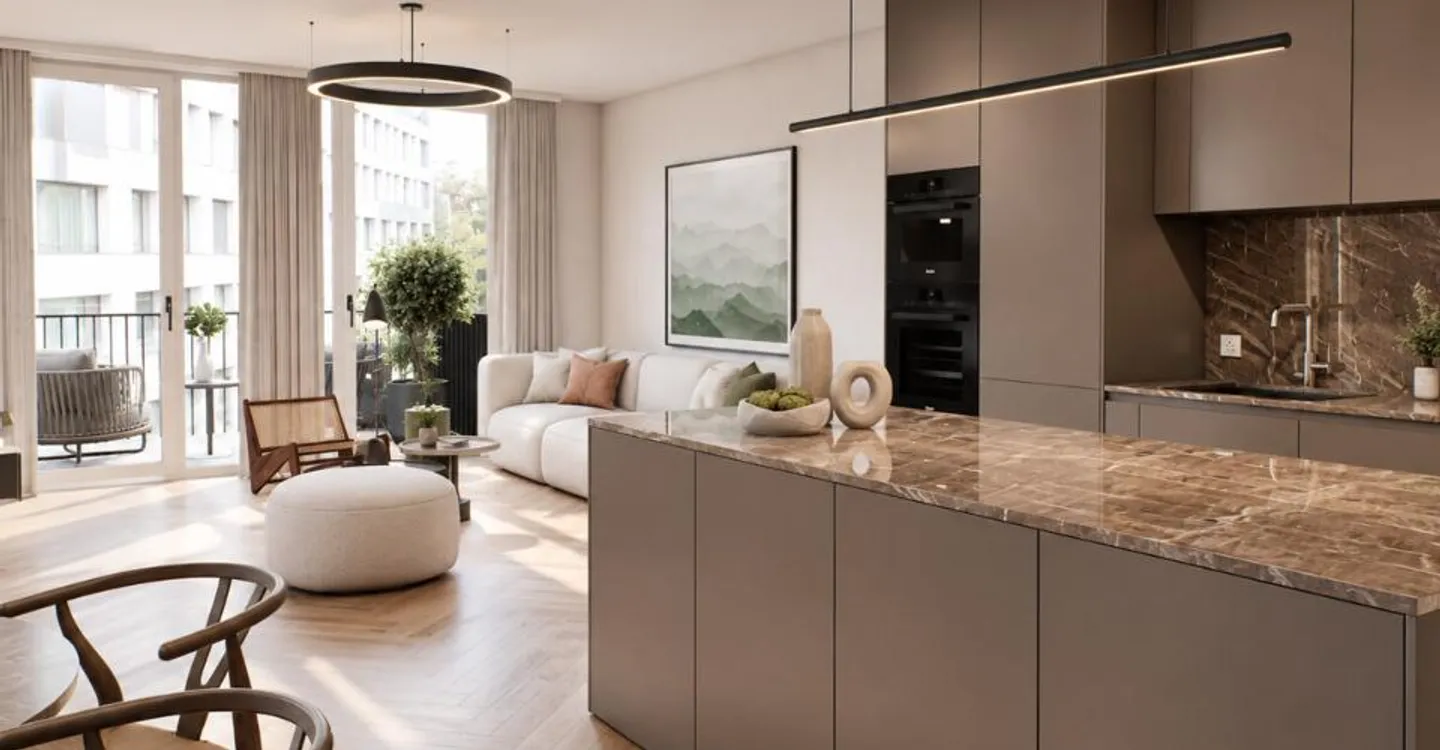 Vivere in città in Eichstrasse – Il tuo appartamento di 2,5 stanze a Zurigo - Foto 1 di 9