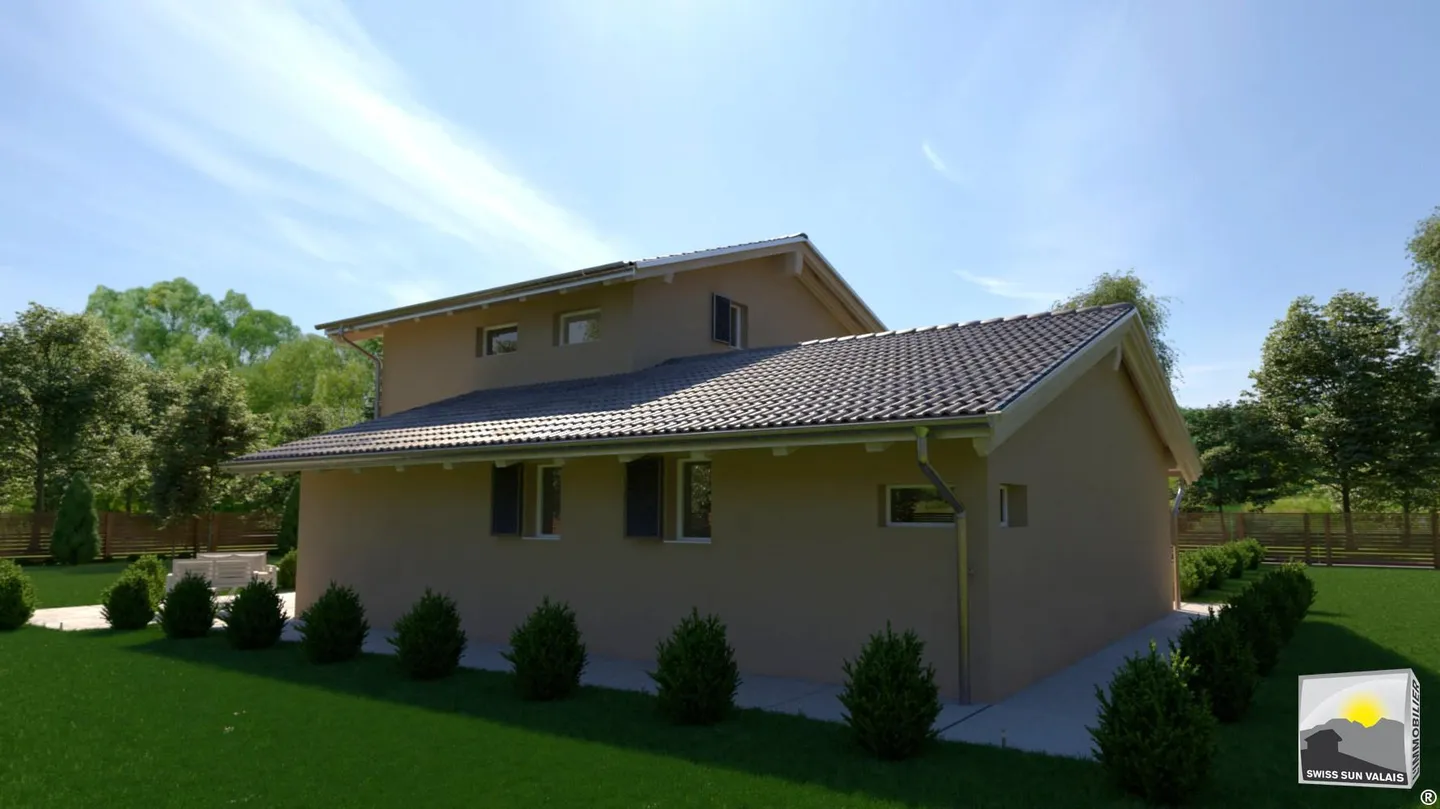 Belle villa avec 5,5 pièces et 185 m² dans le Valais - Photo 14 sur 18