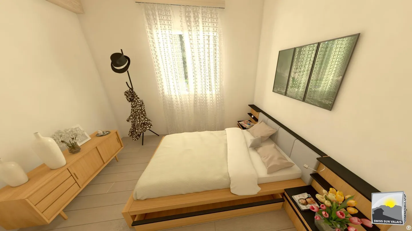 Belle villa avec 5,5 pièces et 185 m² dans le Valais - Photo 5 sur 18