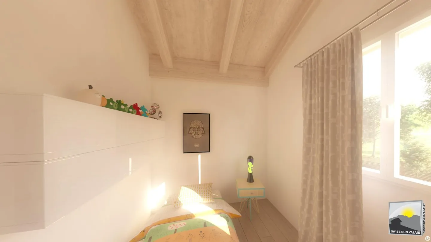 Belle villa avec 5,5 pièces et 185 m² dans le Valais - Photo 11 sur 18