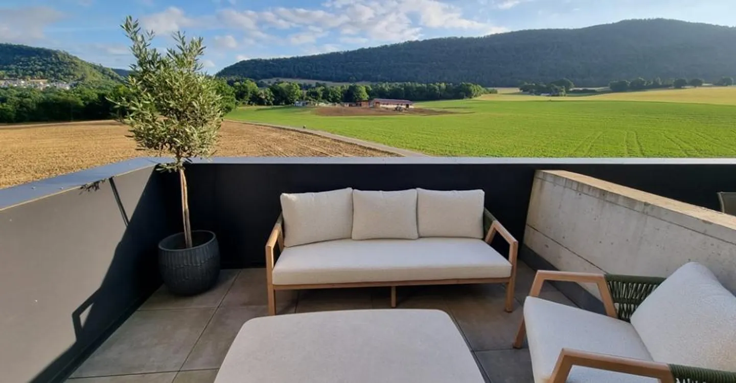 Attique contemporain avec terrasses - Photo 1 sur 11