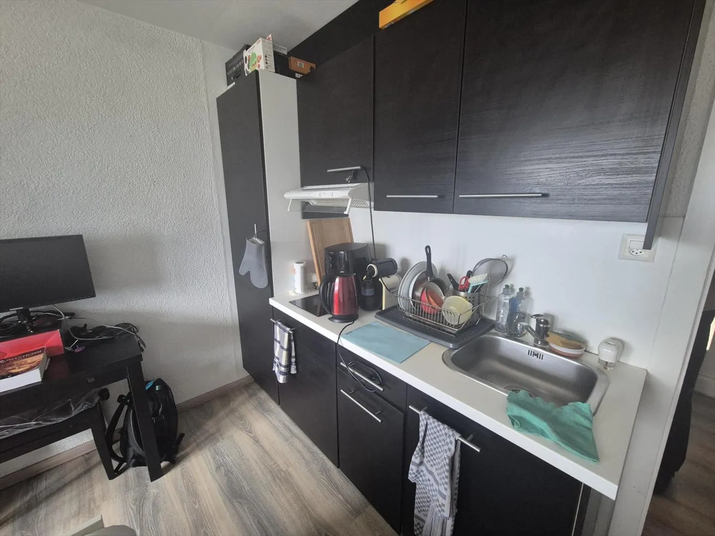 Möbliertes Studio mit ruhiger Aussicht - Foto 4 von 6