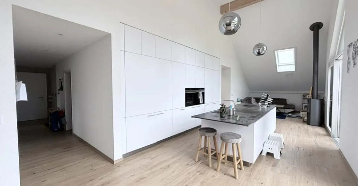 Attique contemporain avec terrasses - Photo 6 sur 11