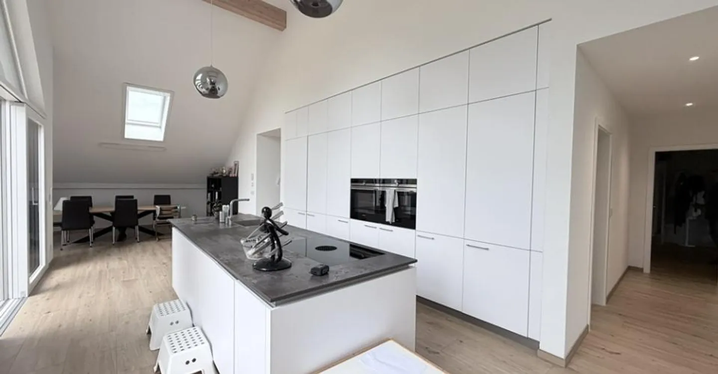Attique contemporain avec terrasses - Photo 9 sur 11