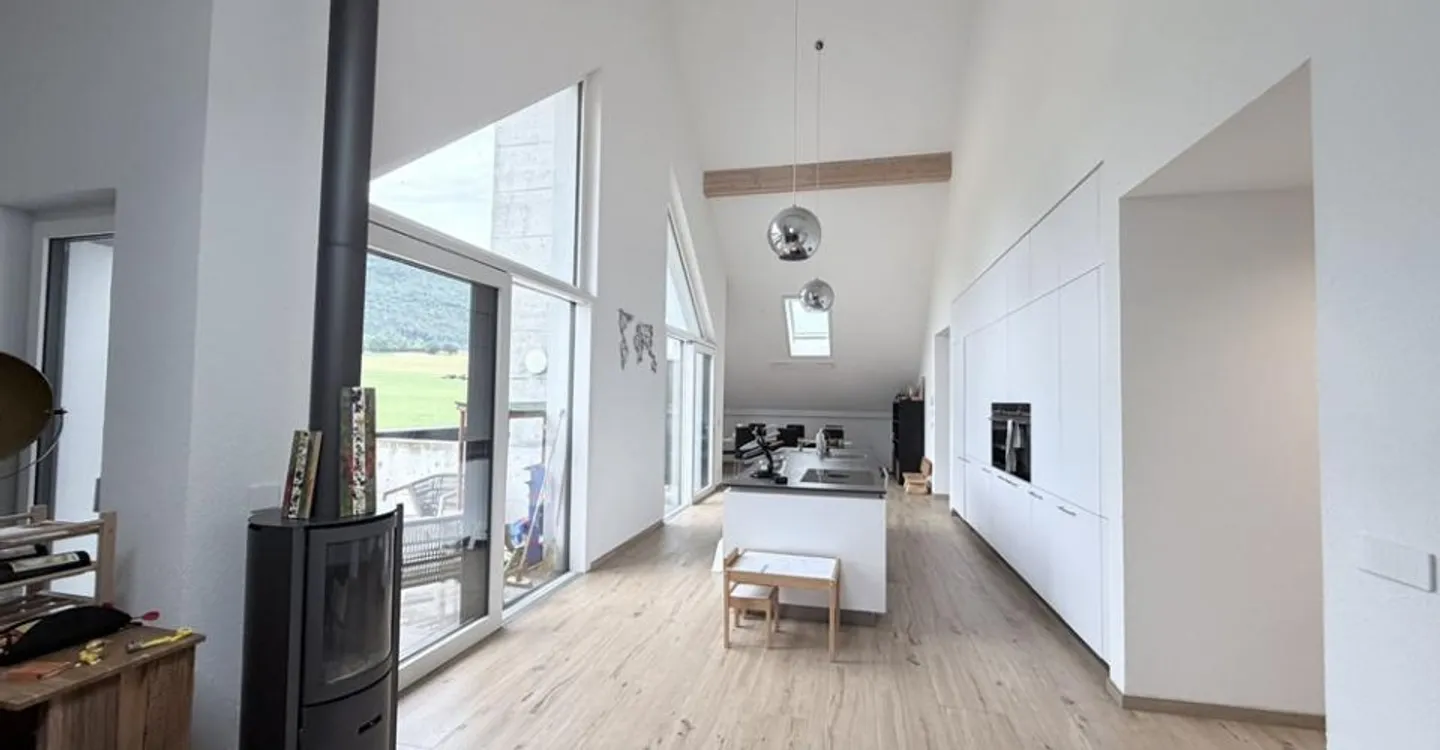 Attique contemporain avec terrasses - Photo 10 sur 11