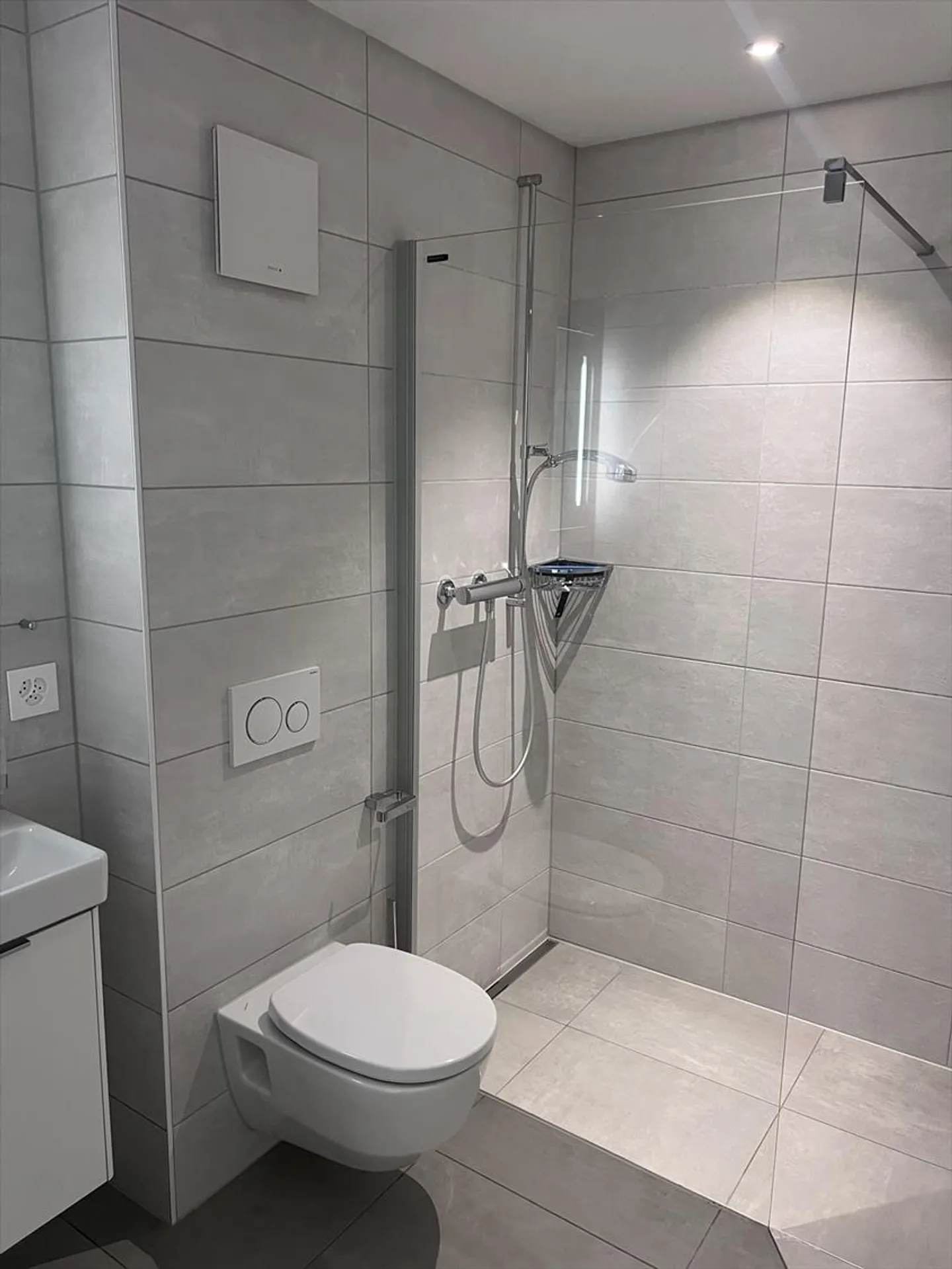 In a recent building - 4.5 room apartment on the ground floor for rent - Photo 11 of 15