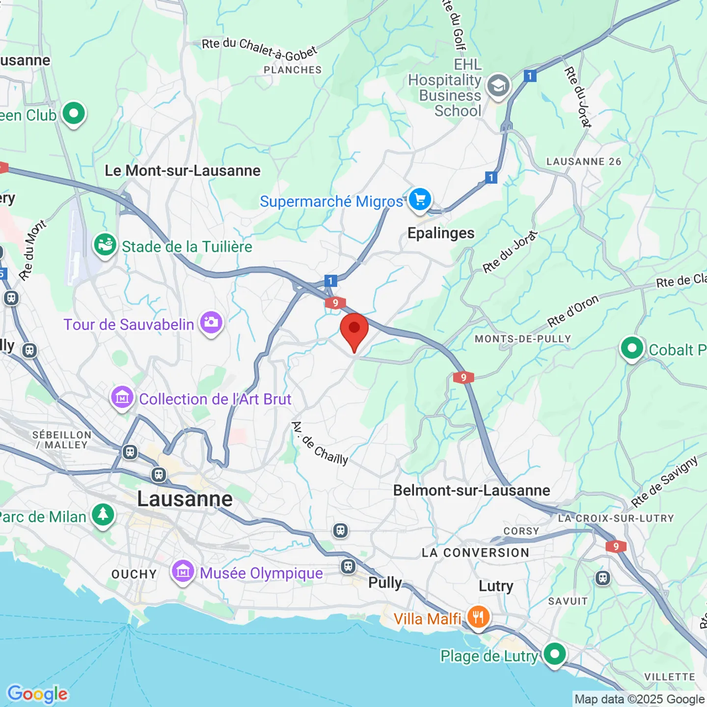 Elegantes Herrenhaus in Lausanne - Foto 19 von 19