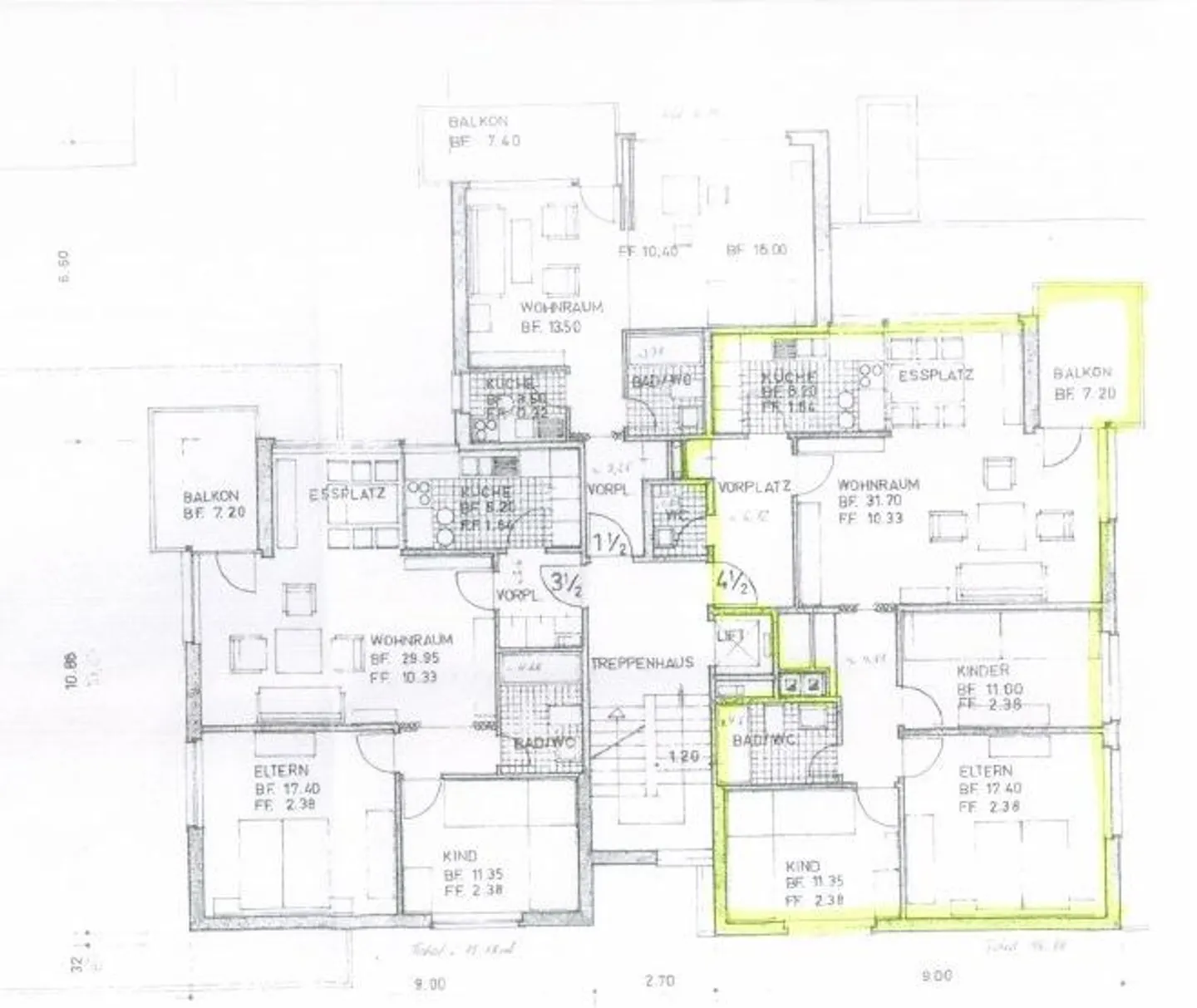 107 m2 total living area | Near the Baden city center - Photo 10 of 10