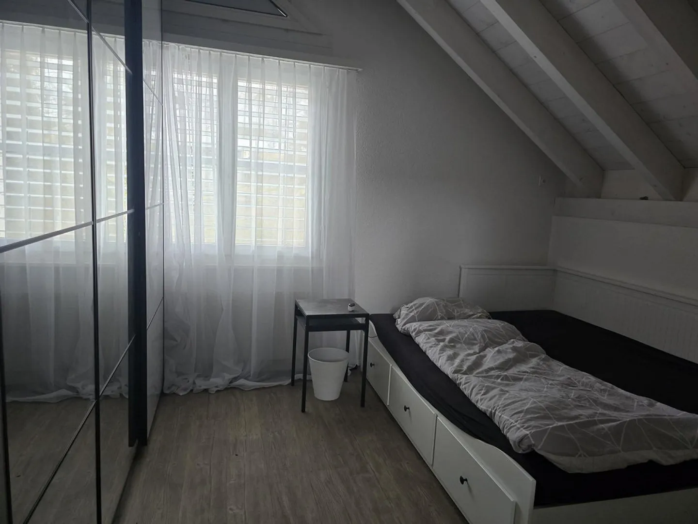 Gemütliches Duplex mit Garten und Cheminée - Foto 8 von 13