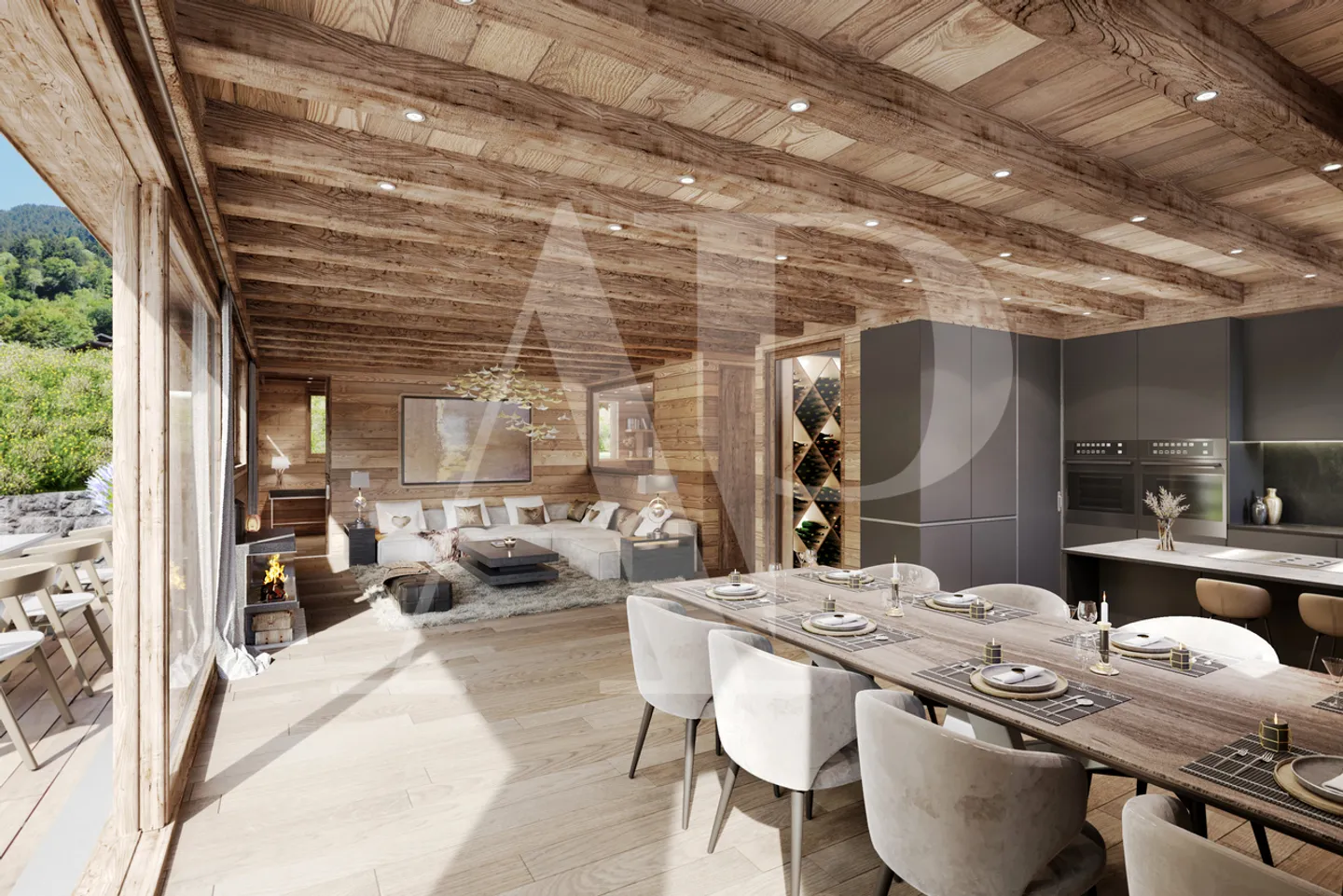 Chalet Éblouissant à Champéry - Photo 2 sur 6