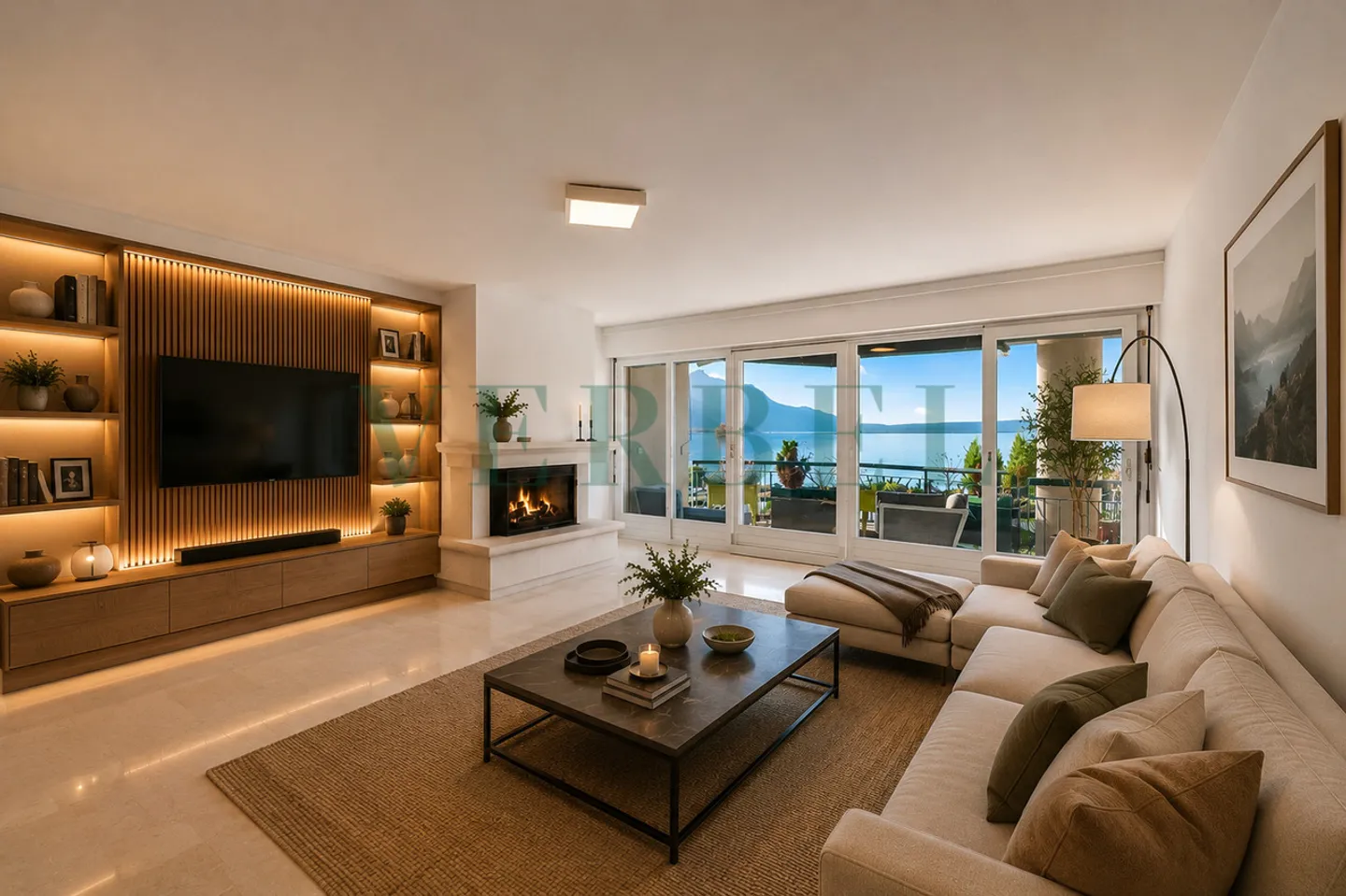 Duplex in erster Reihe zum See - Foto 1 von 9