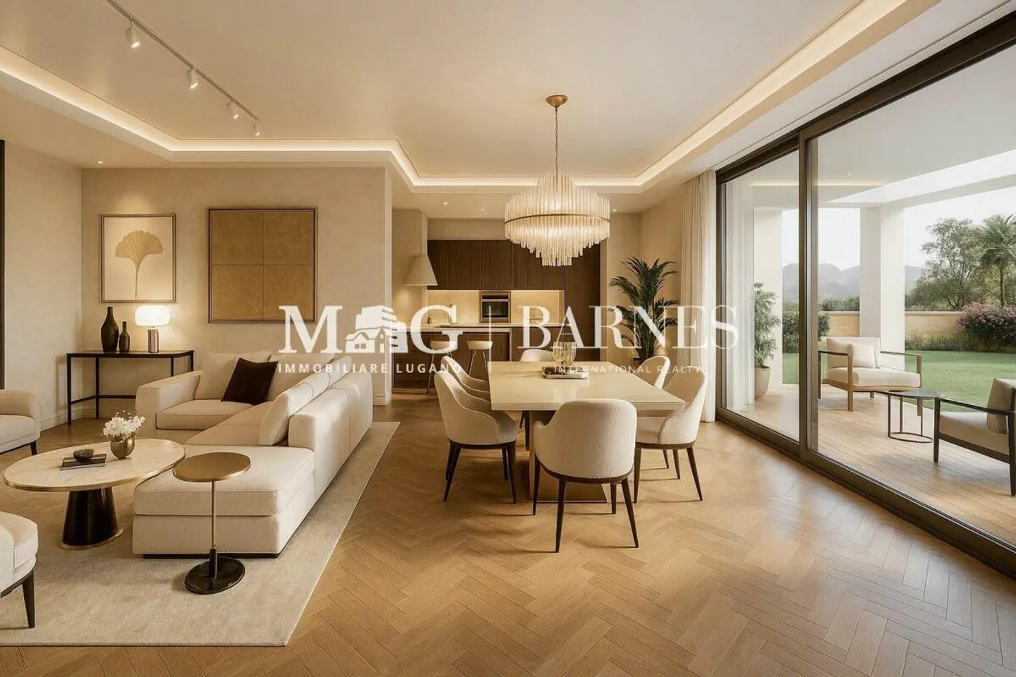 Gentilino, Collina d'Oro - Nuovo appartamento di 5,5 locali con giardino privato presso la Golden Hill Residence, vicino a TASIS - Foto 3 di 12