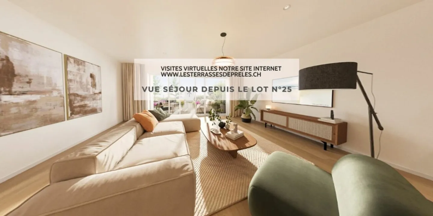 Last 5.5 rooms new with large terraces and lake view - Photo 3 of 18