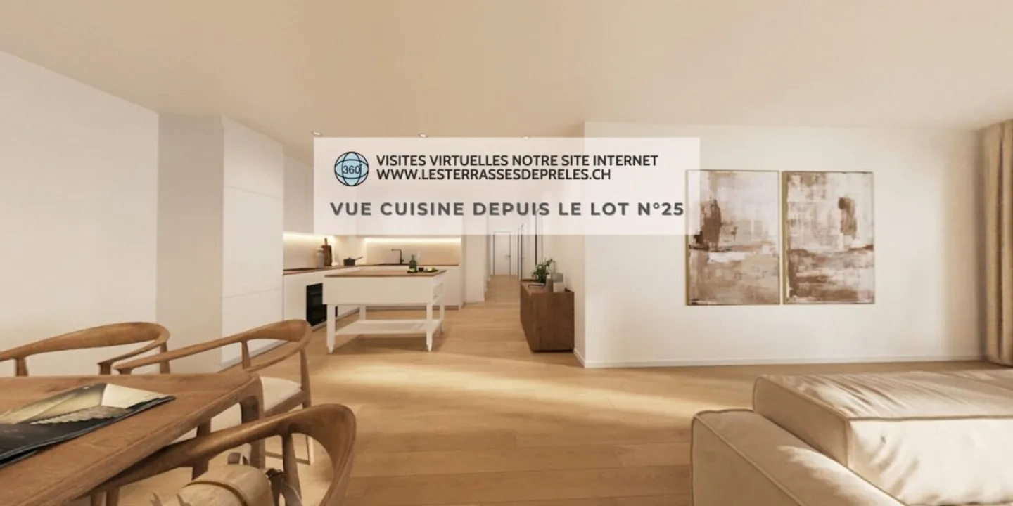 Last 5.5 rooms new with large terraces and lake view - Photo 2 of 18