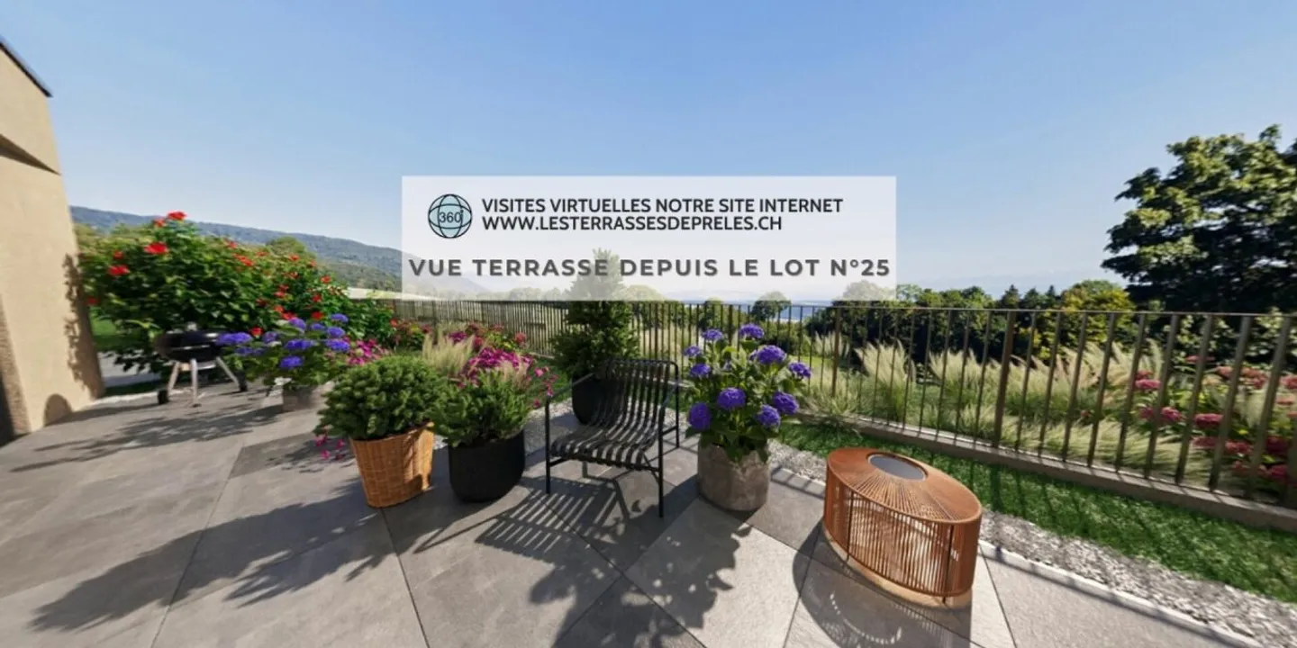 Last 5.5 rooms new with large terraces and lake view - Photo 5 of 18