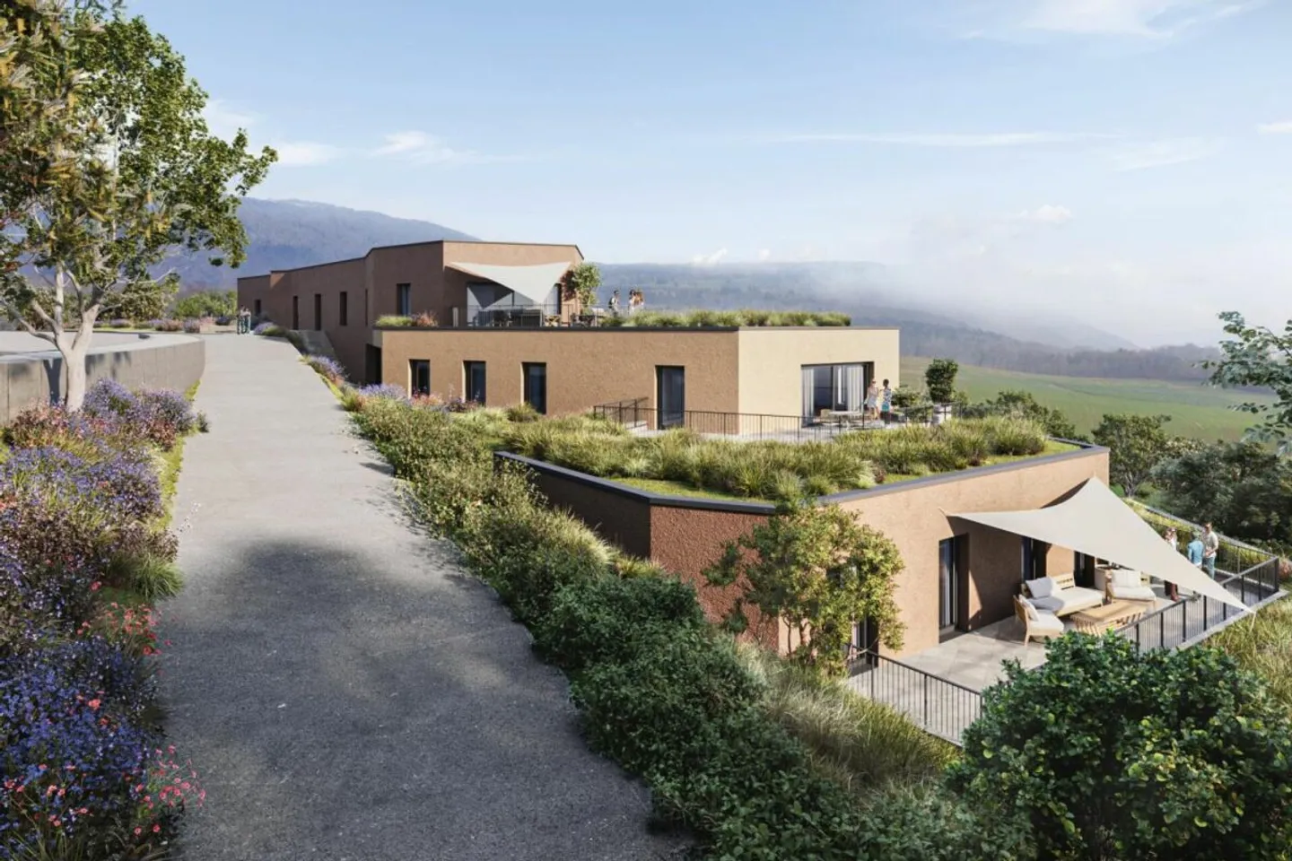 Last 5.5 rooms new with large terraces and lake view - Photo 8 of 18