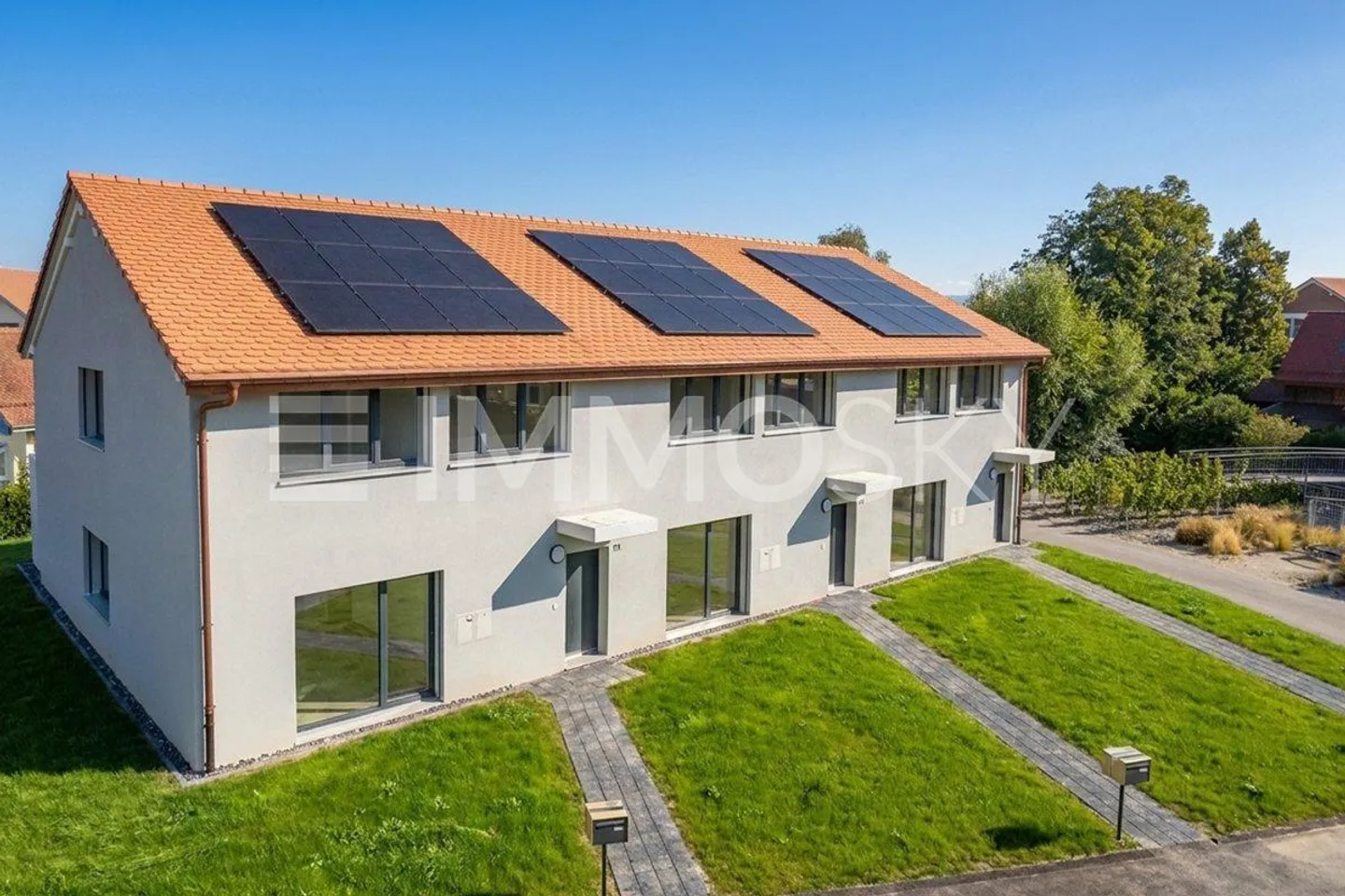 Nouvelle Villa Minergie à Corcelles - Photo 1 sur 5