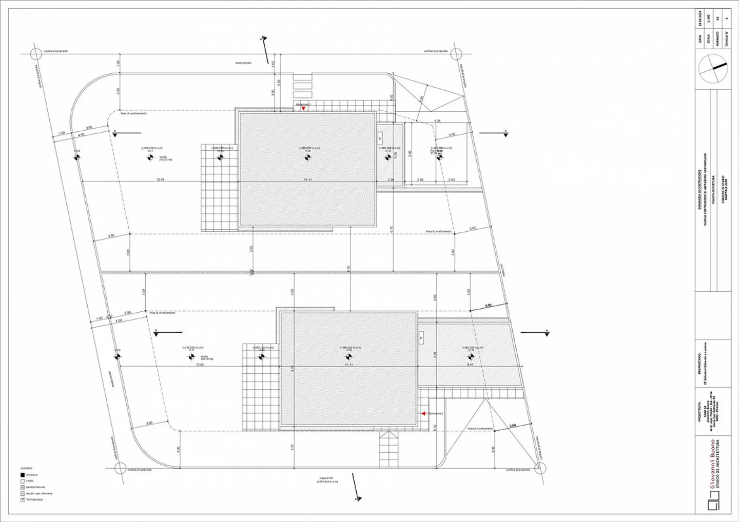 NOUVELLE VILLA À CONSTRUIRE AVEC PROJET À SAN PIETRO DI STABIO - Photo 9 sur 9
