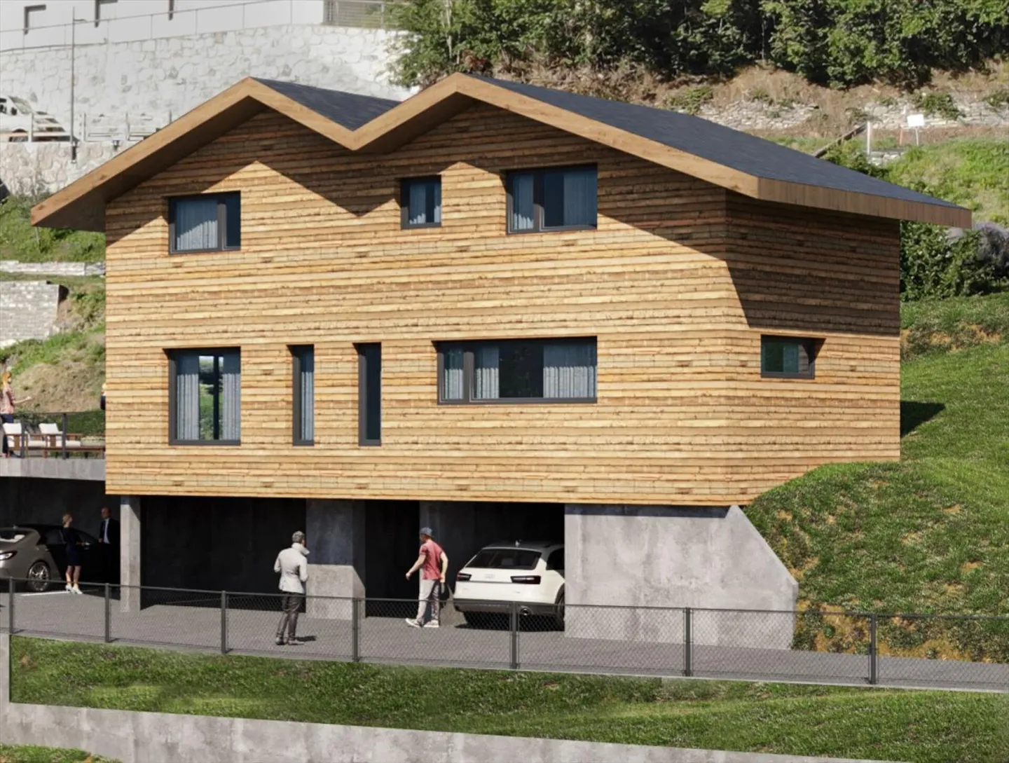 Grundstück in Hérémence - Foto 1 von 10