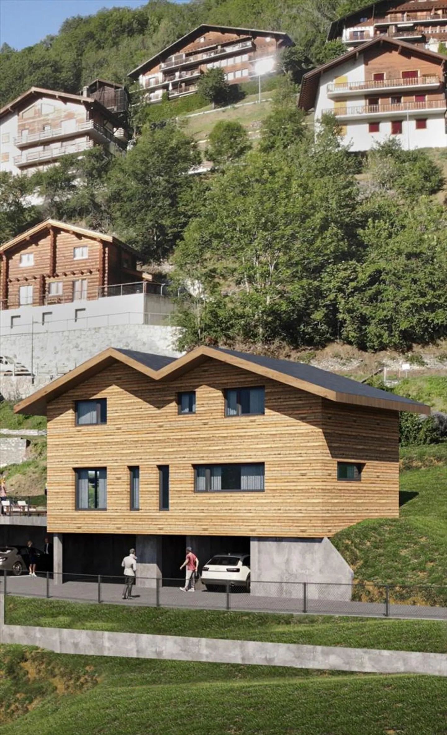 Grundstück in Hérémence - Foto 4 von 10