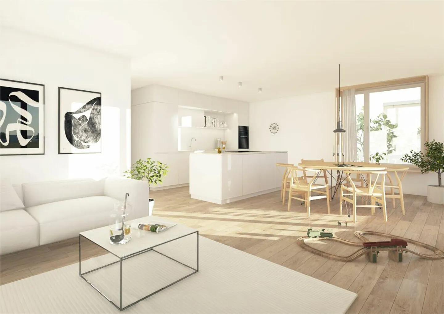«Grosszügige 7.5-Zimmer-Doppelhaushälfte mit Naturblick» - Foto 3 von 4