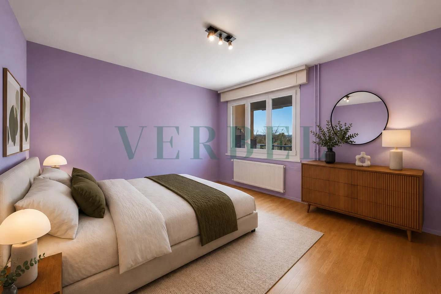 Superb 3.5-room apartment with balcony - Photo 4 of 8