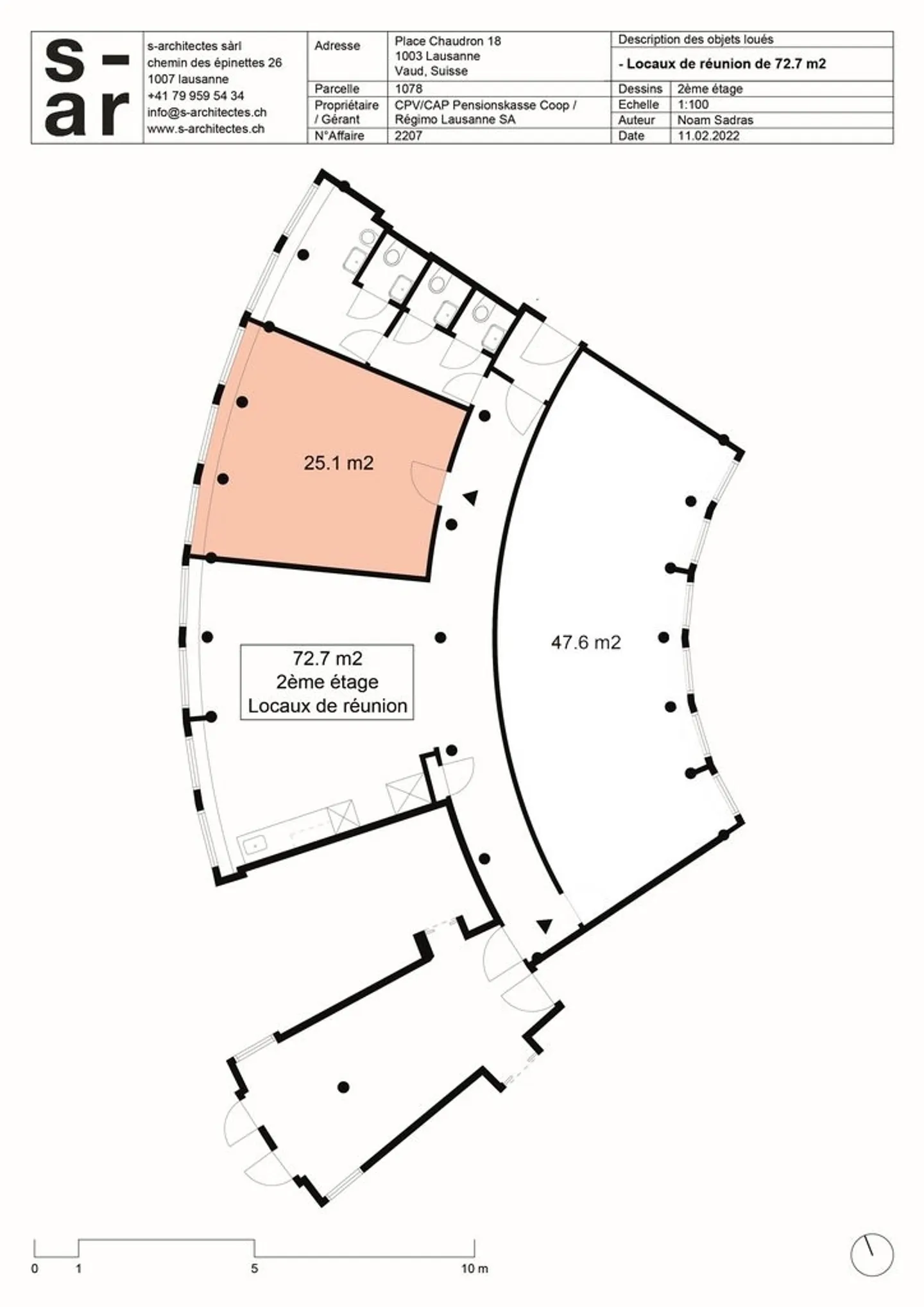 Office space in downtown Lausanne - Photo 5 of 5