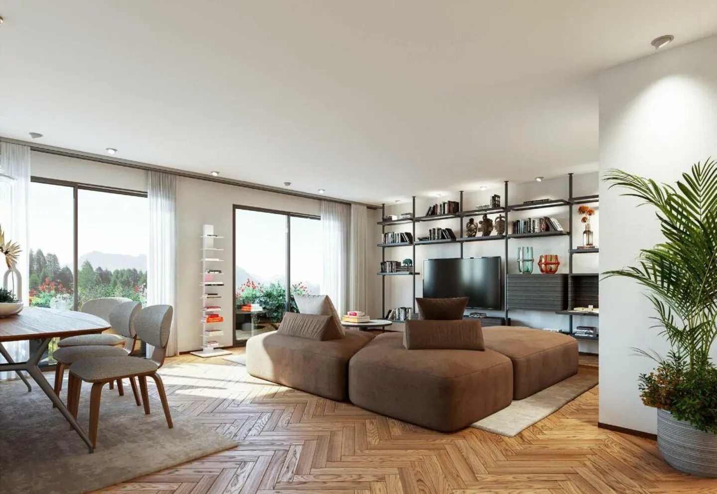 ORIGLIO RESIDENZA ORIGAMI · DESIGN ÉLÉGANT DE 4,5 PIÈCES - Photo 1 sur 8