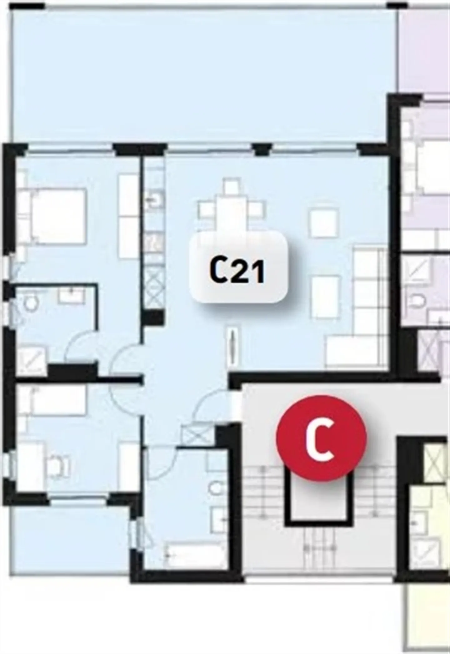 Appartement moderne à Aproz - Photo 6 sur 6