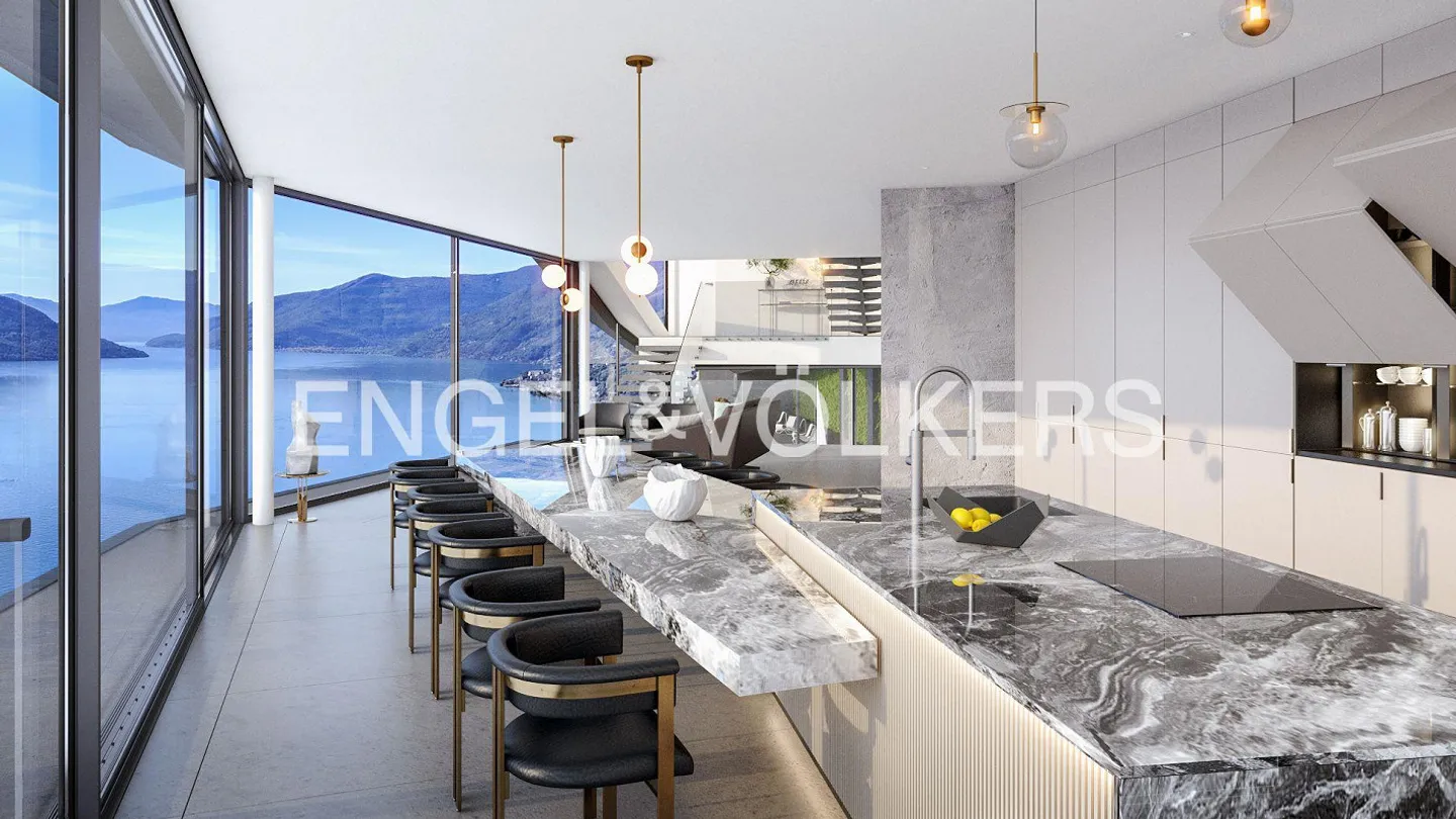 Stilvolle Villa mit Seeblick - Foto 6 von 12
