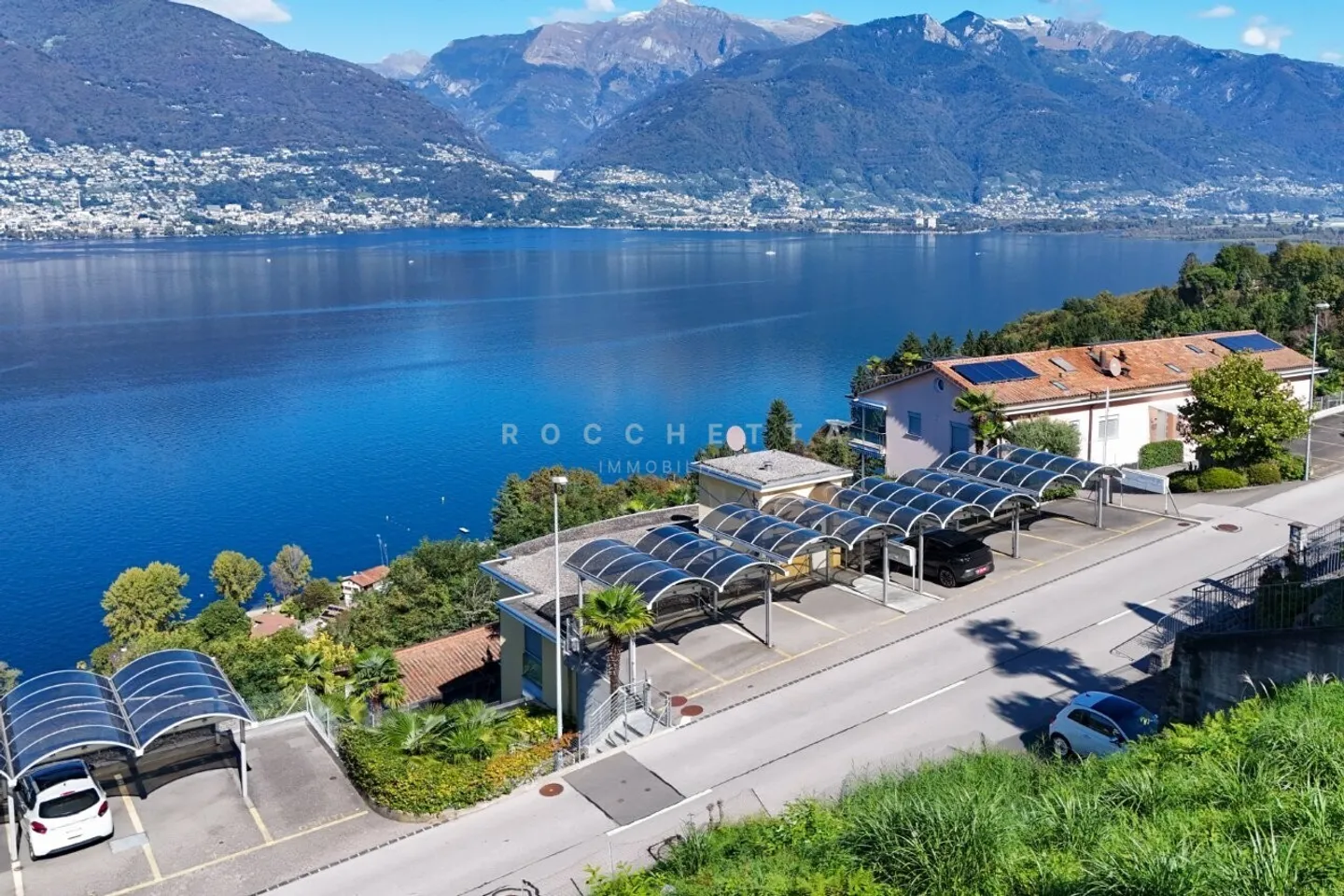Grundstück mit fantastischem Blick auf den Lago Maggiore und bester Privatsphäre - Foto 3 von 5