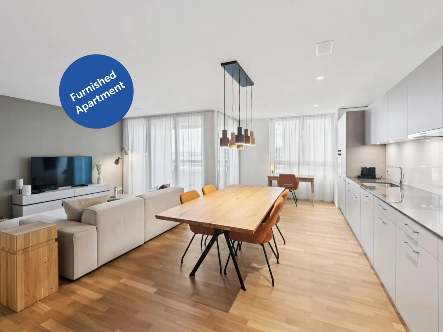 Furnished apartment for rent - Photo 1 of 9